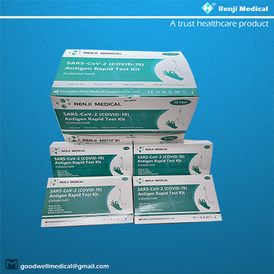บ้าน ชุดทดสอบหนูแอนติเจนอย่างรวดเร็วด้วยตนเองสำหรับ COVID-19 Nasal Swab CE ได้รับการรับรอง