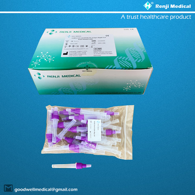 COVID-19 Antigen Nasal Swab Test Kit (Coloidal Gold) CE Marked ชุดทดสอบแบบใช้ครั้งเดียว