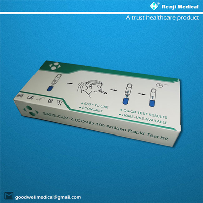 COVID-19 Colloidal Gold Rapid Antigen Test ด้วยตัวอย่าง Nasopharyngeal Swab
