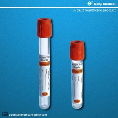 หลอดเก็บเลือดสูญญากาศแบบใช้แล้วทิ้ง 8 มล. ผู้ใหญ่ PRO Coagulation Tube