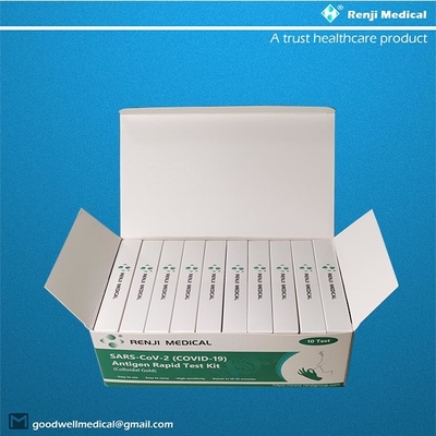 Renji Rapid SARS-COV-2 (COVID 19) Antigen Rapid Test Kit (คอลลอยด์โกลด์)