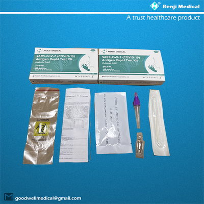 Self Rapid Antigen Test RAT Kits สำหรับ COVID-19 CE SGS ได้รับการรับรอง