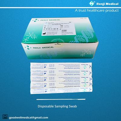 COVID-19 Antigen Nasal Swab Test Kit (Coloidal Gold) CE Marked ชุดทดสอบแบบใช้ครั้งเดียว