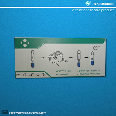 วินิจฉัย Rapid COVID 19 ชุดทดสอบ EUA Home Kit Swab Test