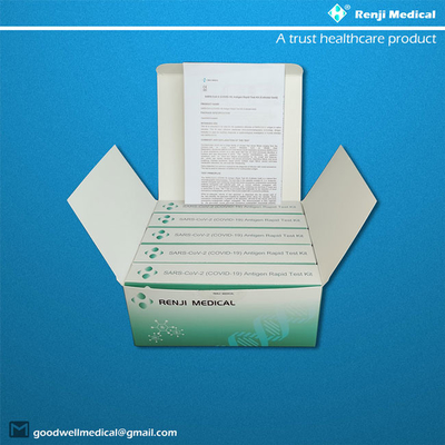 วินิจฉัย Rapid COVID 19 ชุดทดสอบ EUA Home Kit Swab Test
