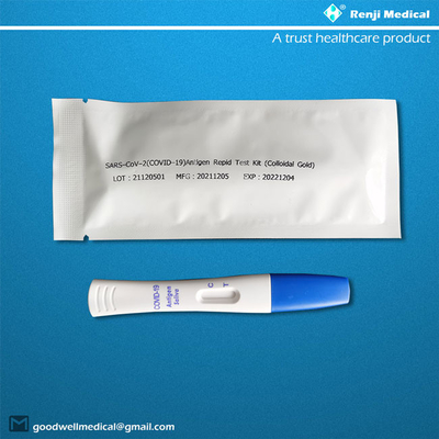 วินิจฉัย Rapid COVID 19 ชุดทดสอบ EUA Home Kit Swab Test