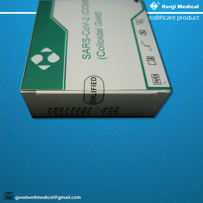 ชุดตรวจหาไวรัส EO Sterlize, ชุดทดสอบ SGS SDS Colloidal Gold Rapid