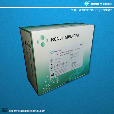 Renji coronavirus IgM IgG Antibody Rapid Test Kit 15 นาทีสำหรับผลลัพธ์