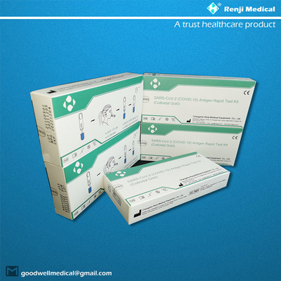 immunoassays Rapid COVID 19 ชุดทดสอบ , CE 15 นาที Fast ชุดทดสอบ Covid
