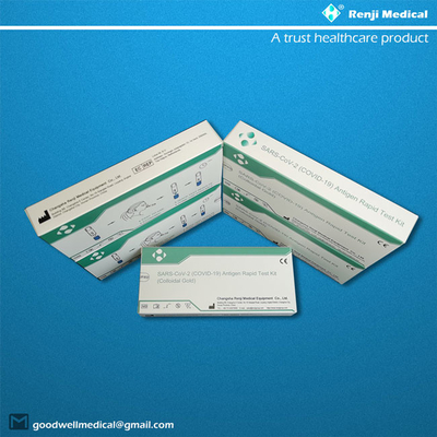 ชุดทดสอบ Antigen Rapid ที่ผ่านการรับรอง CE SGS, ชุดทดสอบ Covid 19 Ag ระดับมืออาชีพ