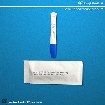 COVID-19 Colloidal Gold Rapid Antigen Test ด้วยตัวอย่าง Nasopharyngeal Swab