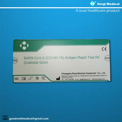 immunoassays Rapid COVID 19 ชุดทดสอบ , CE 15 นาที Fast ชุดทดสอบ Covid