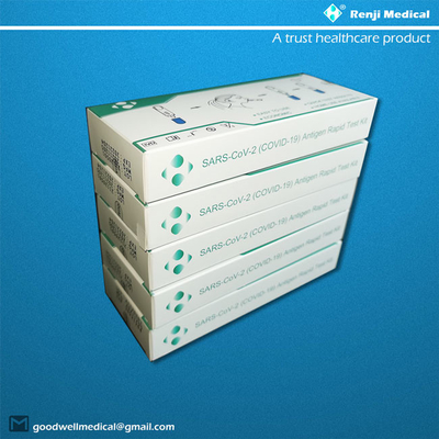 One Step Rapid COVID 19 ชุดทดสอบ Colloidal Gold CE อนุมัติ
