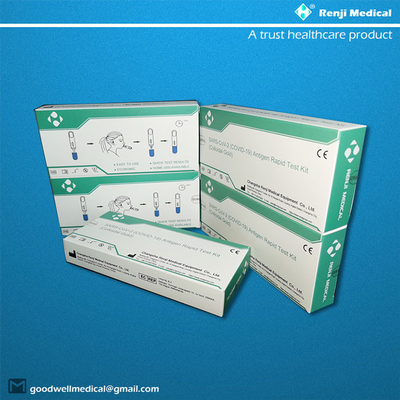 Renji Rapid COVID 19 ชุดทดสอบ, YBTC Nasal Swab Antigen Test