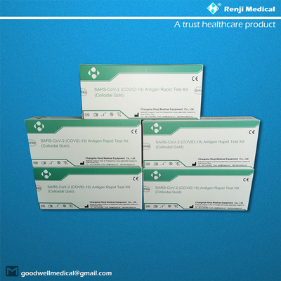 COVID-19 Colloidal Gold Rapid Antigen Test ด้วยตัวอย่าง Nasopharyngeal Swab