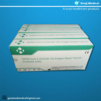 COVID-19 Colloidal Gold Rapid Antigen Test ด้วยตัวอย่าง Nasopharyngeal Swab
