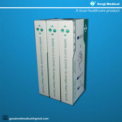 Renji Medical Antigen Rapid Test Kit, Nasal Swab Igm Rapid Test Cassette การรับรอง SGS