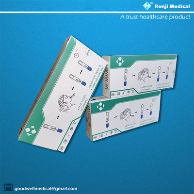 Renji coronavirus IgM IgG Antibody Rapid Test Kit 15 นาทีสำหรับผลลัพธ์