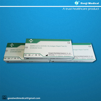 SARS-CoV-2 Antigen Rapid Testing Kit , ชุดตรวจหาเชื้อ Covid Colloidal Gold