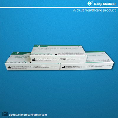 Renji Medical Rapid Antigen Self Test Kit ใบรับรอง SGS ISO13485