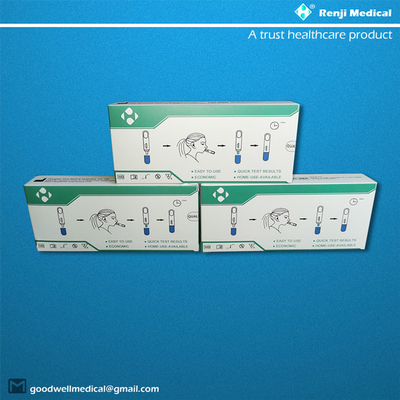 ชุดทดสอบทางการแพทย์อย่างรวดเร็ว Antigen, Nasal Swab Igm Rapid Test Cassette