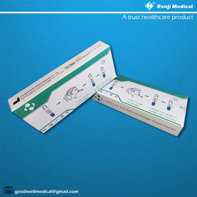 ชุดทดสอบทางการแพทย์อย่างรวดเร็ว Antigen, Nasal Swab Igm Rapid Test Cassette