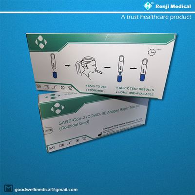 Renji coronavirus IgM IgG Antibody Rapid Test Kit 15 นาทีสำหรับผลลัพธ์