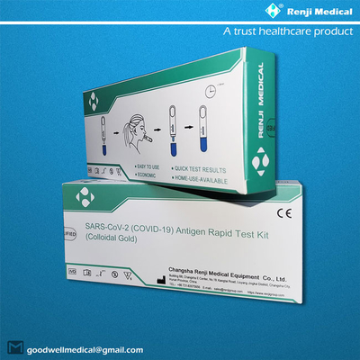 ชุดทดสอบอย่างรวดเร็วของ YBTC Antigen ผลลัพธ์ที่รวดเร็ว 10-15 นาทีการทดสอบการวินิจฉัย Covid น้ำลาย