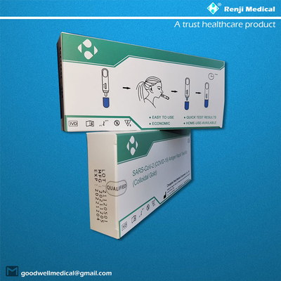 ชุดทดสอบอย่างรวดเร็วของ YBTC Antigen ผลลัพธ์ที่รวดเร็ว 10-15 นาทีการทดสอบการวินิจฉัย Covid น้ำลาย