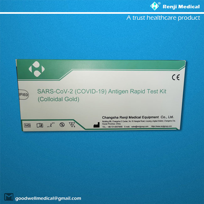 5 ชุด/กล่อง Rapid COVID 19 ชุดทดสอบพร้อม Nasopharyngeal Swabs