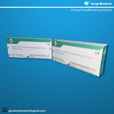 5 ชุด/กล่อง Rapid COVID 19 ชุดทดสอบพร้อม Nasopharyngeal Swabs
