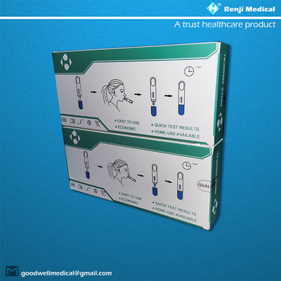 COVID-19 Over The Counter Rapid Antigen Test GB15979-2002 15 นาทีสำหรับผลลัพธ์