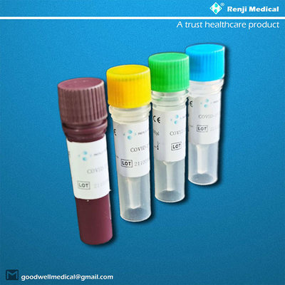 Renji Rt Pcr Test Home Kit ตัวอย่างหน้าจมูก / คอหอย