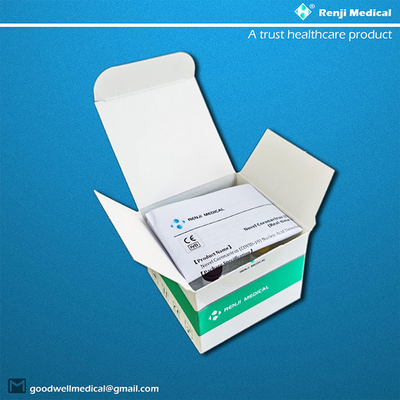 Renji Rt Pcr Test Home Kit ตัวอย่างหน้าจมูก / คอหอย