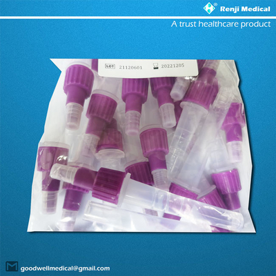 ชุดทดสอบอย่างรวดเร็วของ Antigen 10-15 นาที ตัวอย่างระบบทางเดินหายใจของมนุษย์