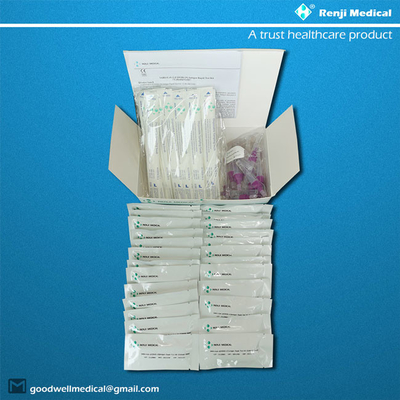 ISO13485 Sars Cov 2 ชุดทดสอบอย่างรวดเร็วของแอนติเจน