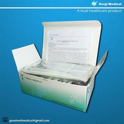 ISO13485 Sars Cov 2 ชุดทดสอบอย่างรวดเร็วของแอนติเจน