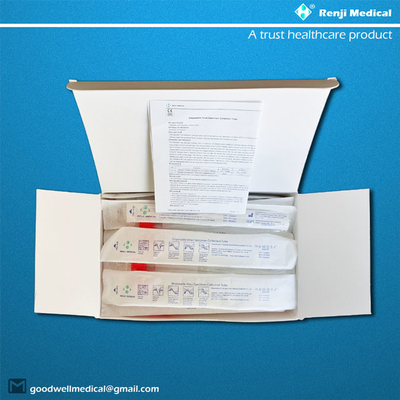 Renji Medical Saliva Collection Kit หลอด MSDS YBTC MA Certification
