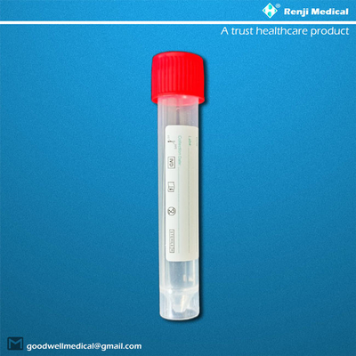 หลอดเก็บตัวอย่างไวรัส Sampling Swab ปลอดเชื้อพร้อมใบรับรอง FDA CE