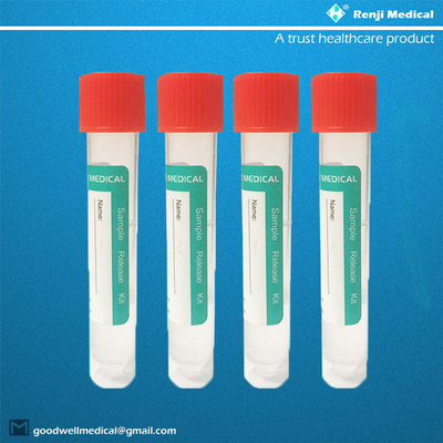 หลอดเก็บตัวอย่าง Red Cap, Vtm Swab Kit FDA CE Approved