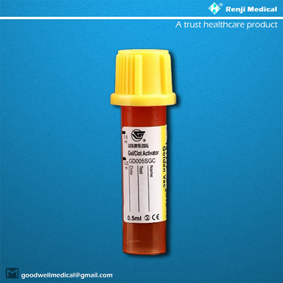PP Micro Blood Collection Tube 0.25ml/0.5ml สำหรับทารกแรกเกิด