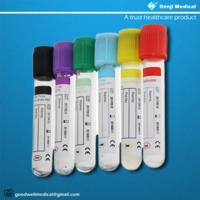 Renji Medical Disposable Vacuum หลอดเก็บเลือด 13x75mm