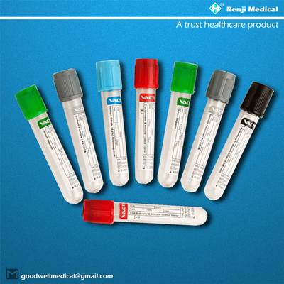 หลอดโซเดียมลิเธียมเฮปารินสำหรับการอนุมัติ MSDS การเก็บเลือด