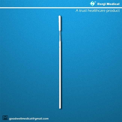 CE ETO การเก็บตัวอย่างที่ผ่านการฆ่าเชื้อแล้ว Flocked Swab สำหรับ Covid-19