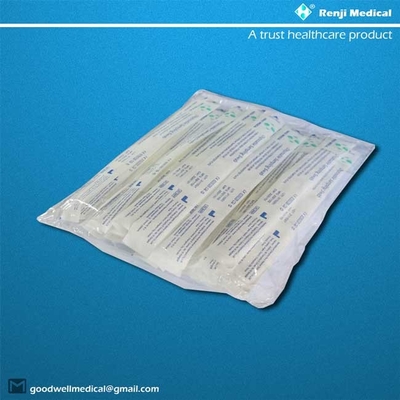 CE ETO การเก็บตัวอย่างที่ผ่านการฆ่าเชื้อแล้ว Flocked Swab สำหรับ Covid-19