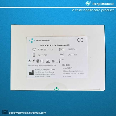 QPCR Mini Viral Rna Extraction Kits การรับรอง YBTC MSDS