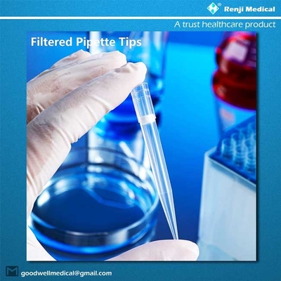 ทิปปิเปตปลอดเชื้อที่มีความแม่นยำสูงเข้ากันได้กับ GILSON Biohit