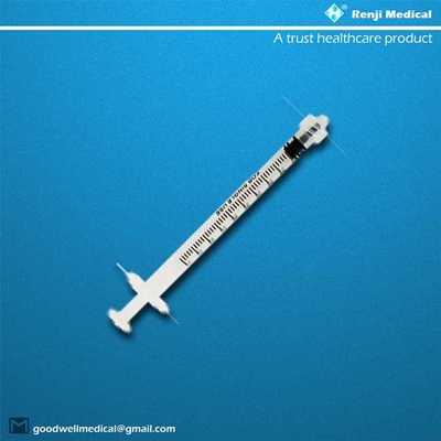 EO Gas Sterile วัสดุสิ้นเปลืองทางการแพทย์ที่ใช้แล้วทิ้ง 1ml Medicine Syringe
