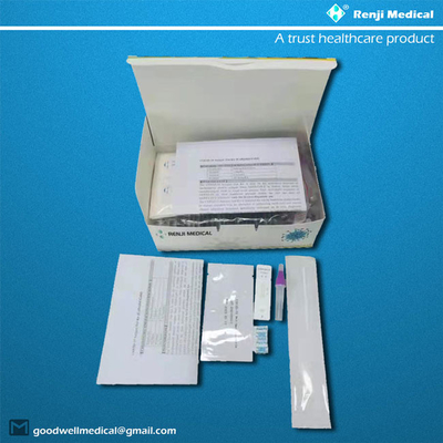 ชุดทดสอบ Colorimetric Rapid COVID 19, 15 นาที Lateral Flow Test Home Kit