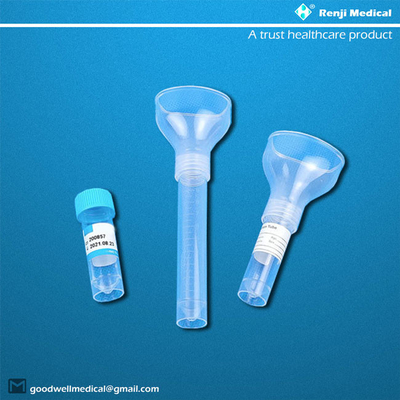 DNA RNA Saliva Collection Kit , 3 นาที ชุดทดสอบน้ำลายทั้งหมด Contactless